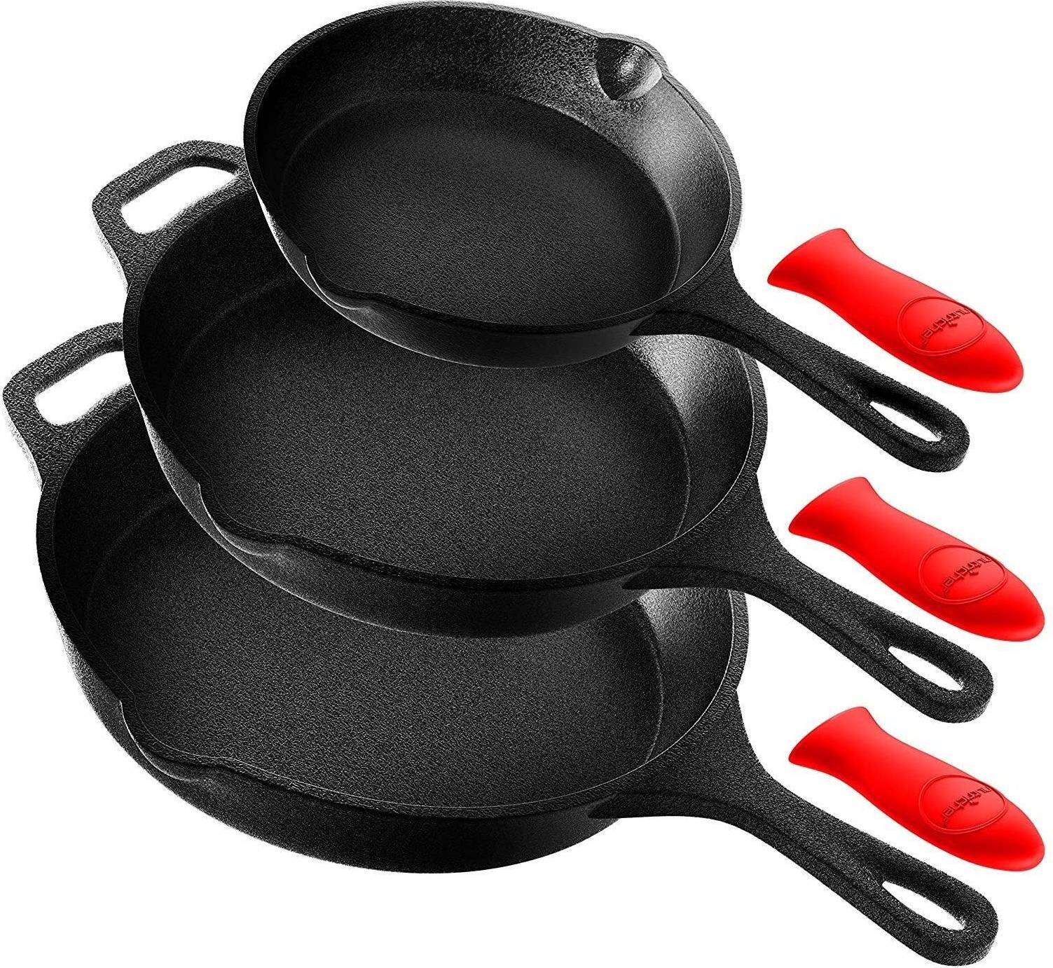 NutriChef Non Stick Cookware Set 3 Parts