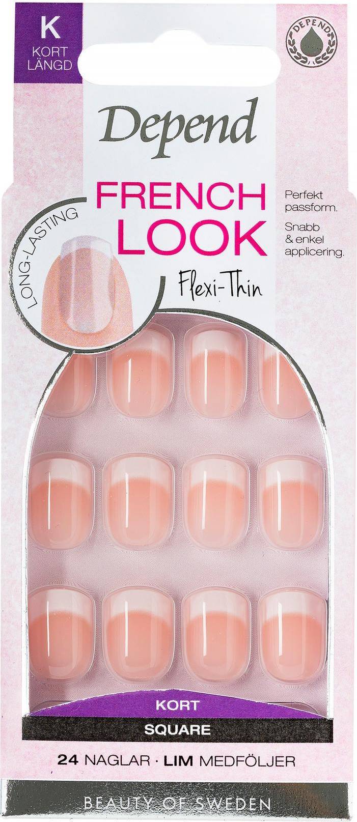 Depend French Look Rosa Square Kort