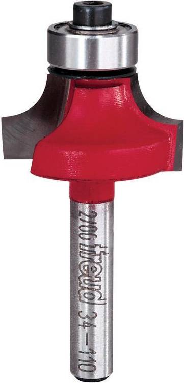 1" x 2-3/16" Rounding Over Router Bit (3/16" Radius)