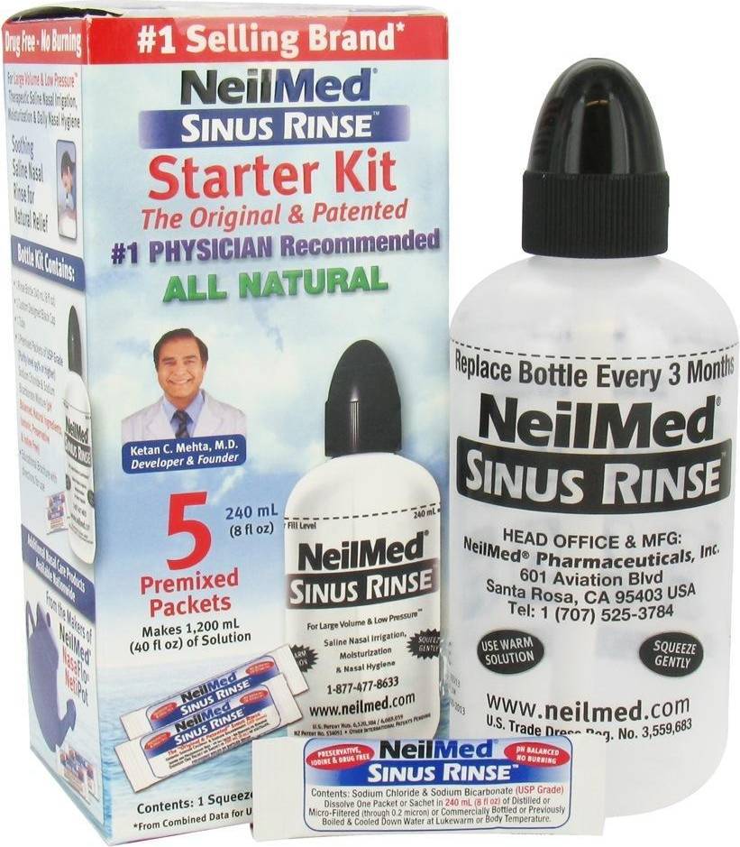Neilmed sinus rinse NeilMed Sinus Rinse Starter Kit 1 Kit