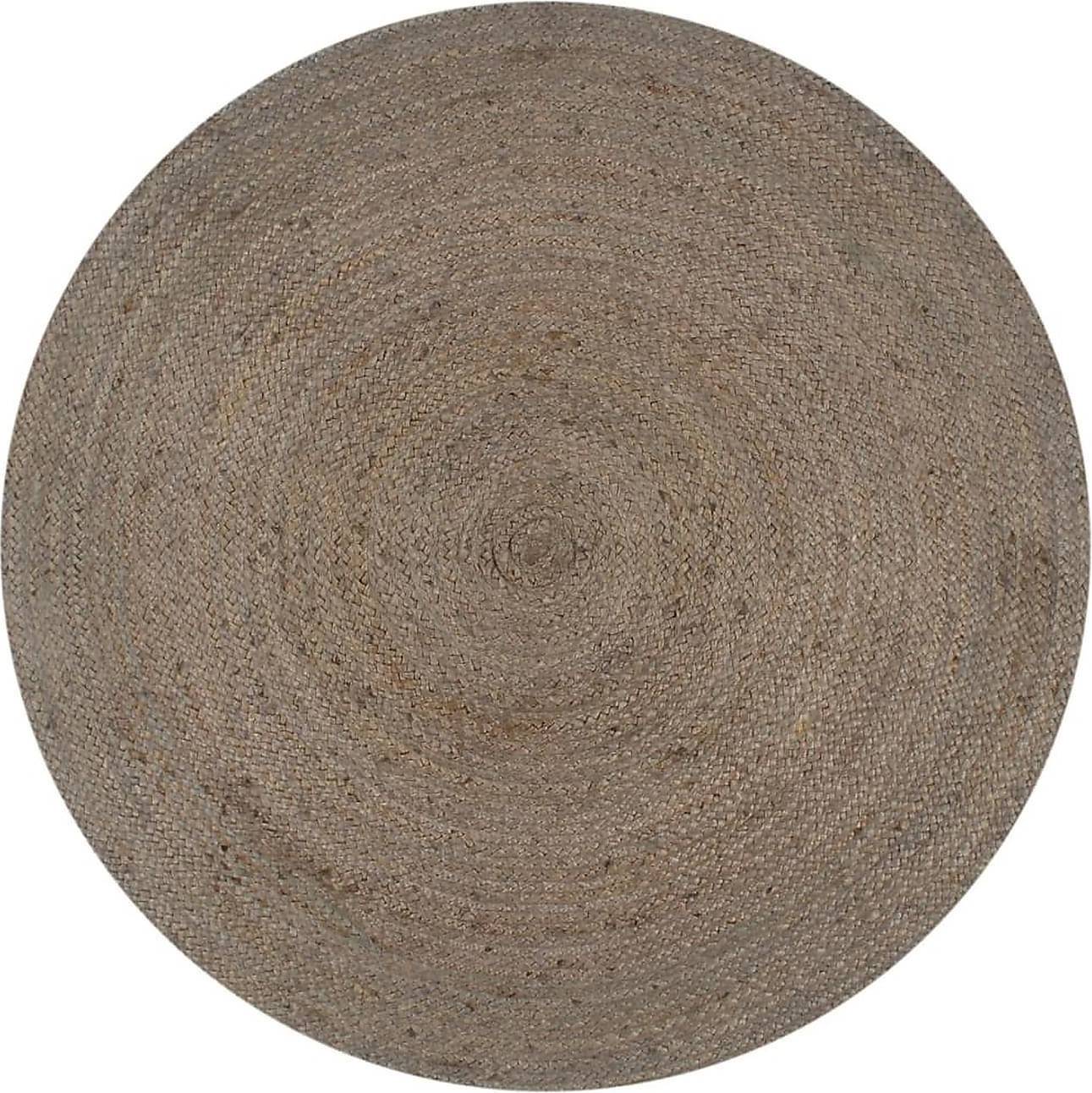 vidaXL Handmade Rug Jute Grau