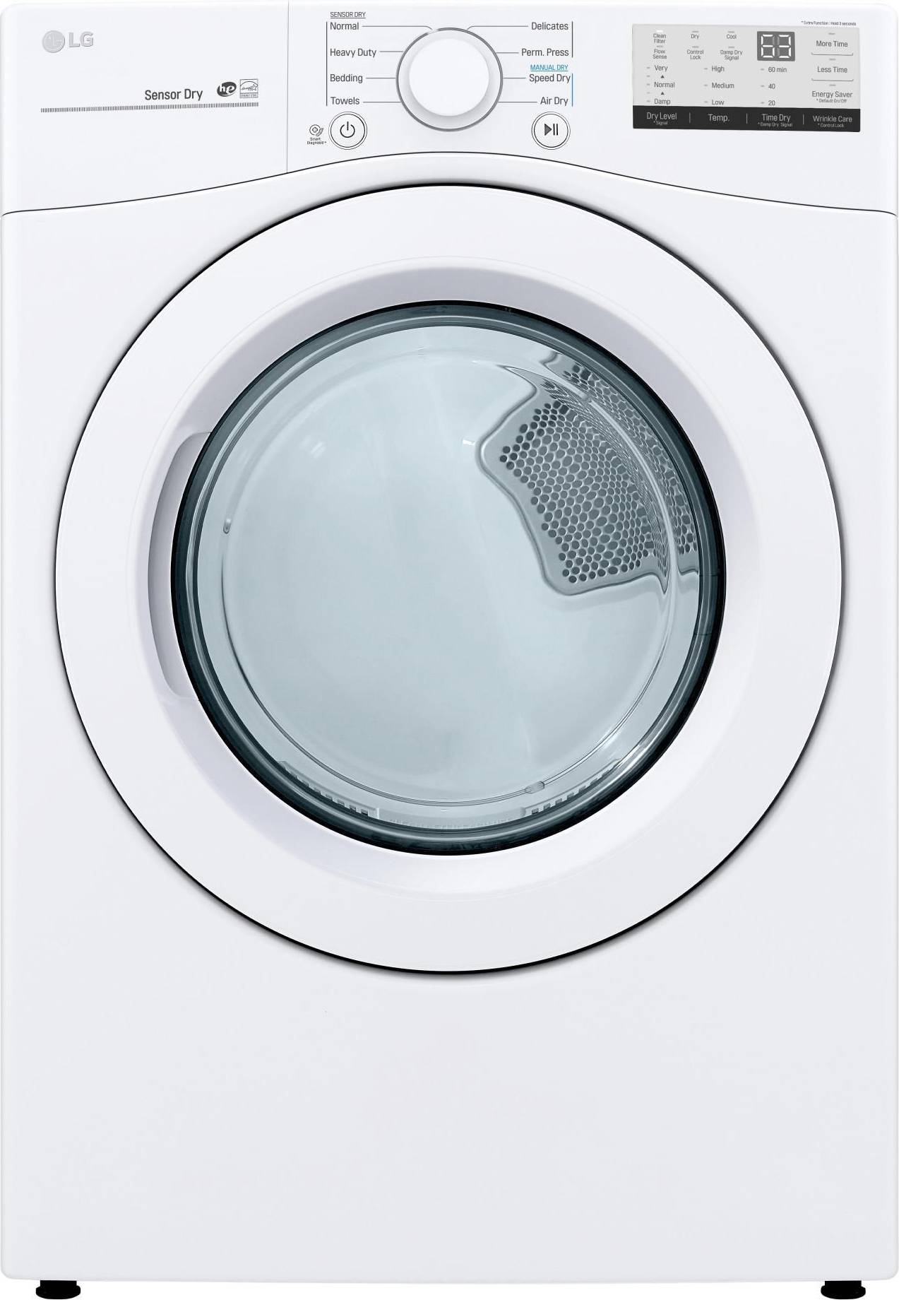 Washer machine front load LG DLG3401W Front Load with 7.4 cu. ft.