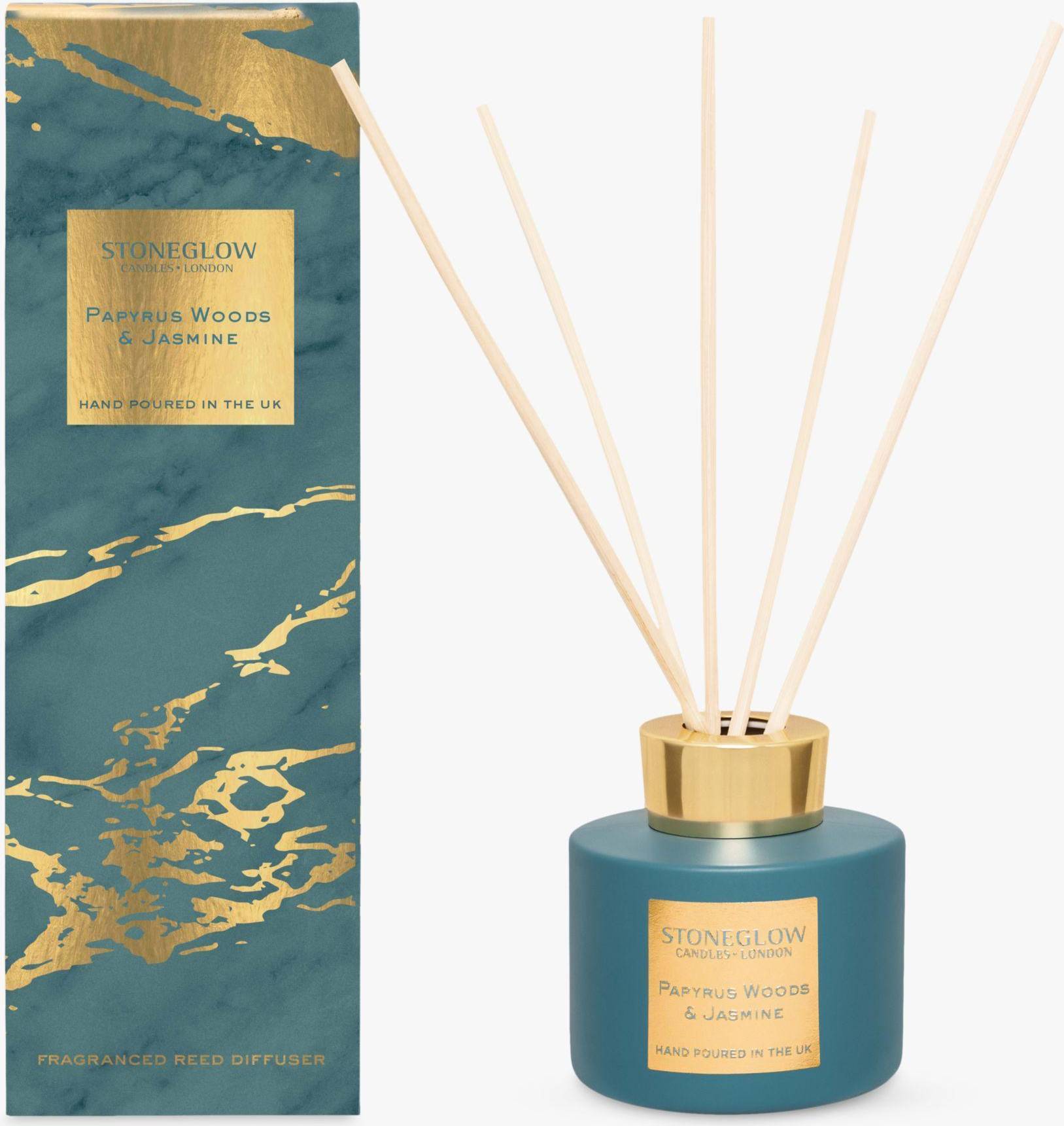 Luna Papyrus Woods & Jasmine Reed Diffuser, 120ml
