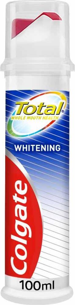 Colgate total whitening Colgate Total Advanced Whitening Toothpaste Pump Action 100ml