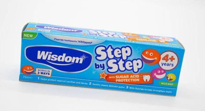 Step Step 4+ Fluoride Toothpaste