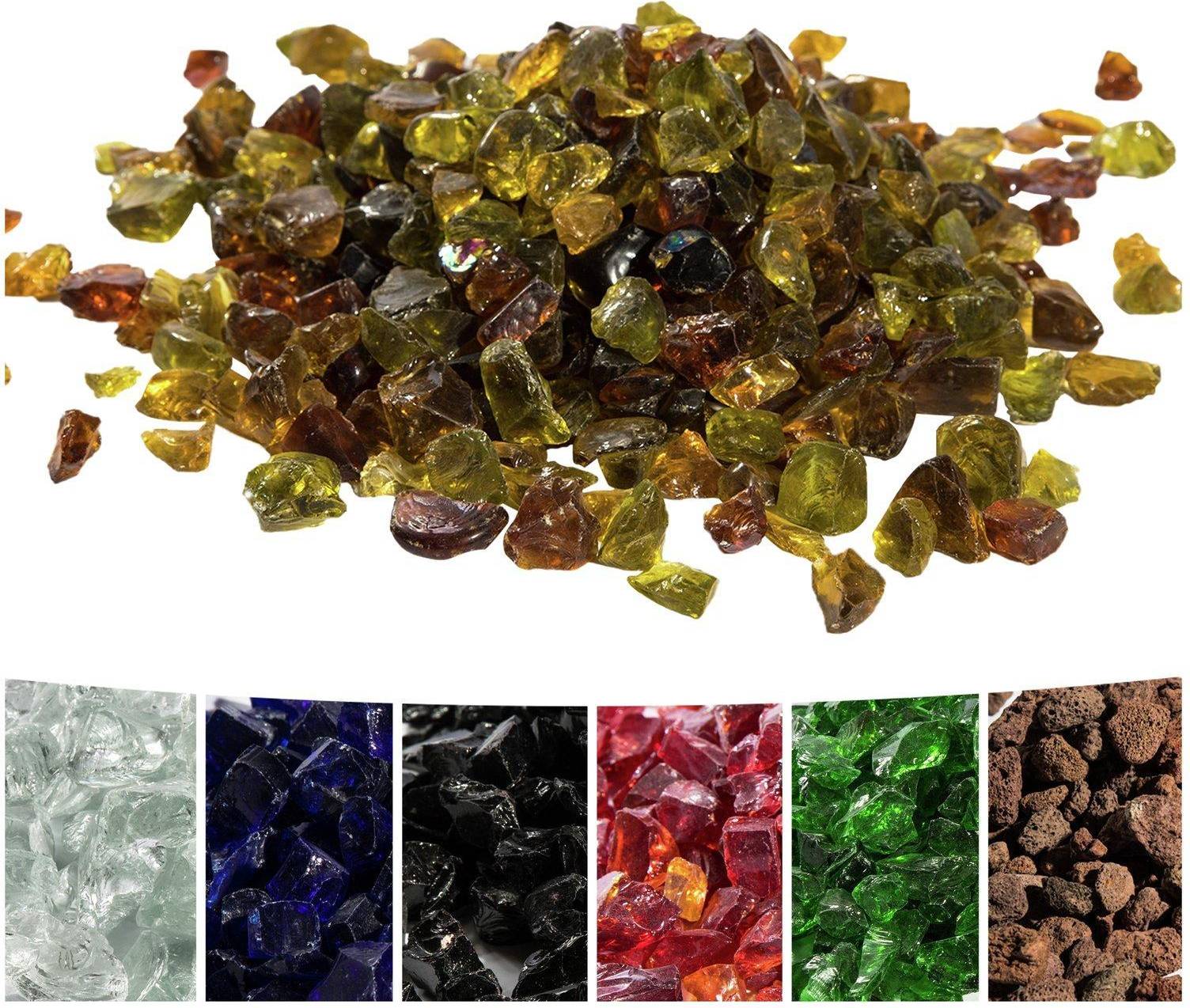 4 Kg Lava Rocks Tempered Fire
