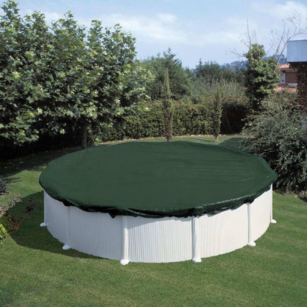 Poolabdeckung Rund Ø 300 cm PVC Grün
