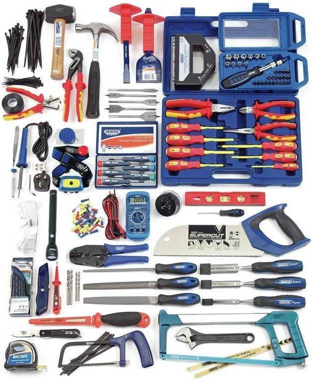 Electricians tool kit Draper Electricians Tool Kit