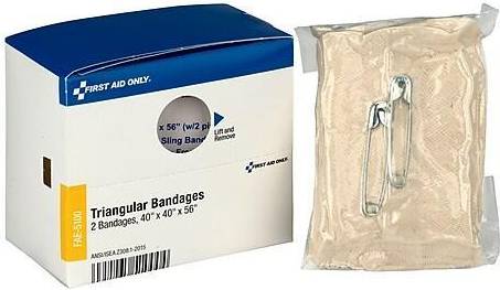 First aid box First Aid Only Triangular Bandage