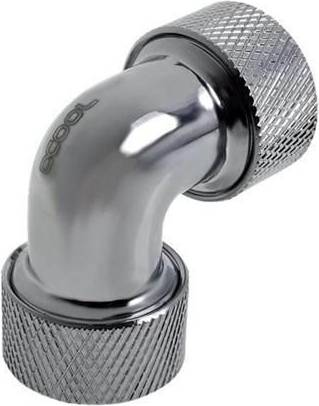 AlphaCool HT liquid cooling system compression angled fitting