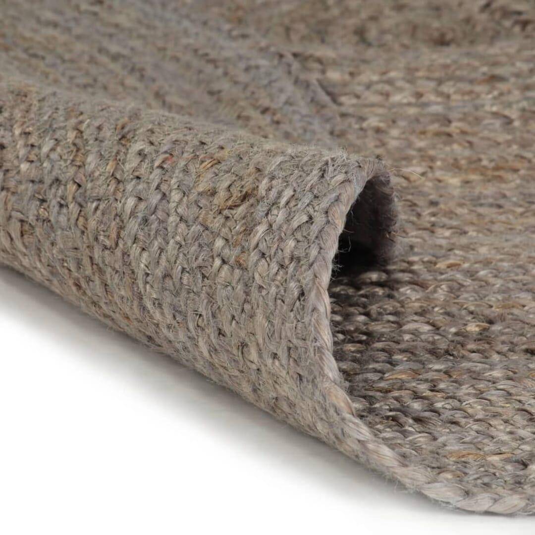 vidaXL Handmade Rug Grey