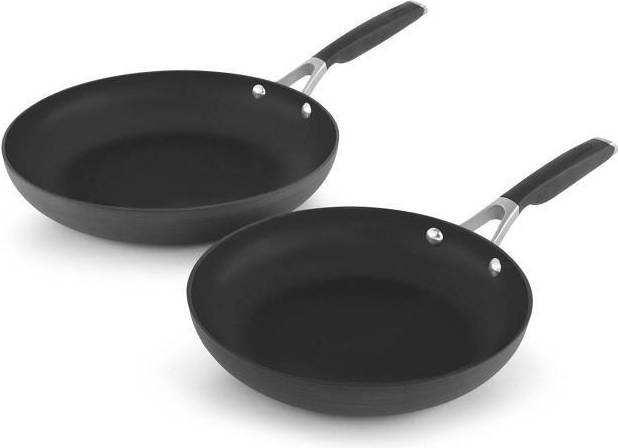 Calphalon pots and pans set Calphalon Select Hard-Anodized Cookware Set 2 Parts