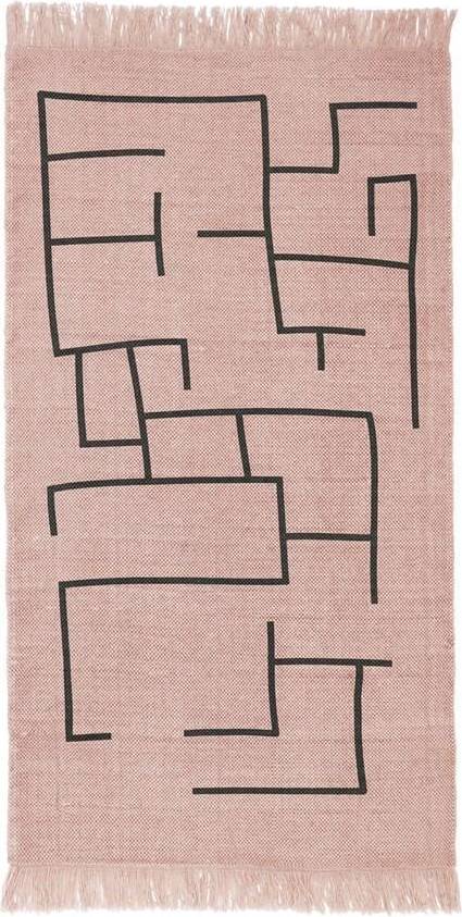 Kids Concept Geometric Rug 90x130cm