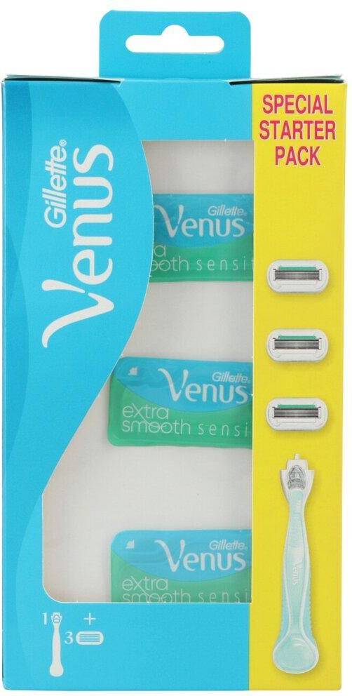 Gillette venus 3 Gillette Venus Extra Smooth Sensitive Razor 3 st