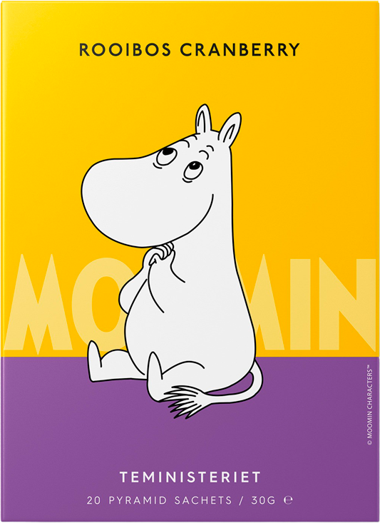Moomin Rooibos Cranberry pyramider stk.