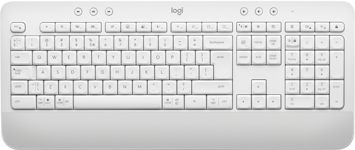 Logitech Signature K650 Wireless Keyboard - White