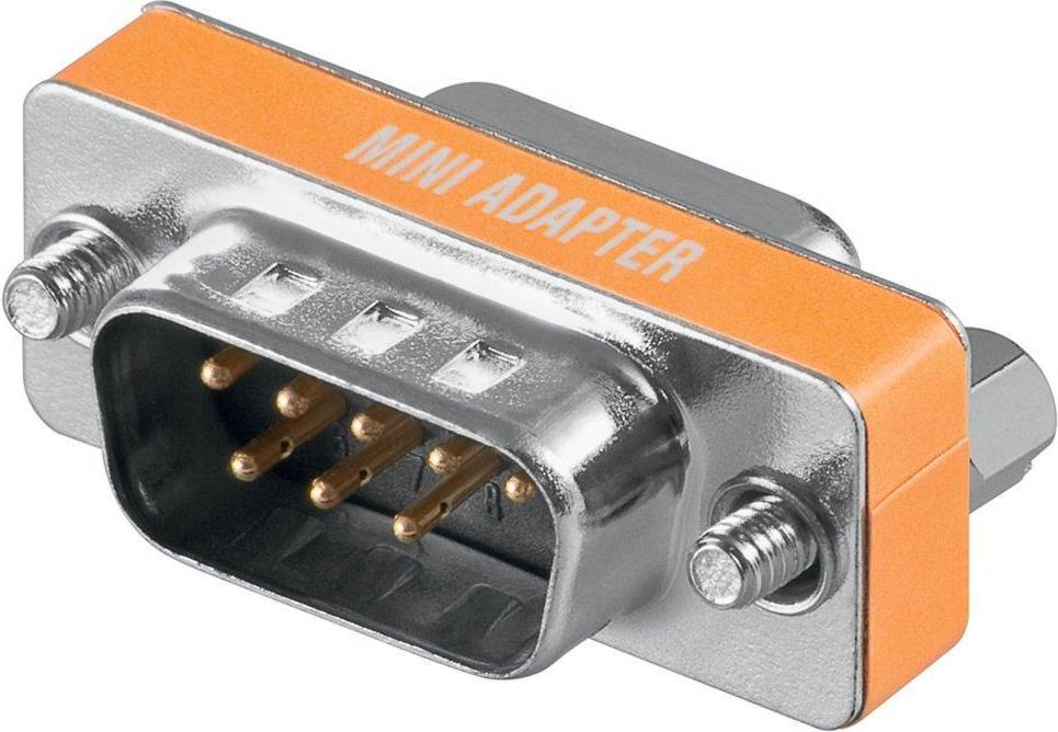 Goobay Pro Gender Changer Null Modem M/F