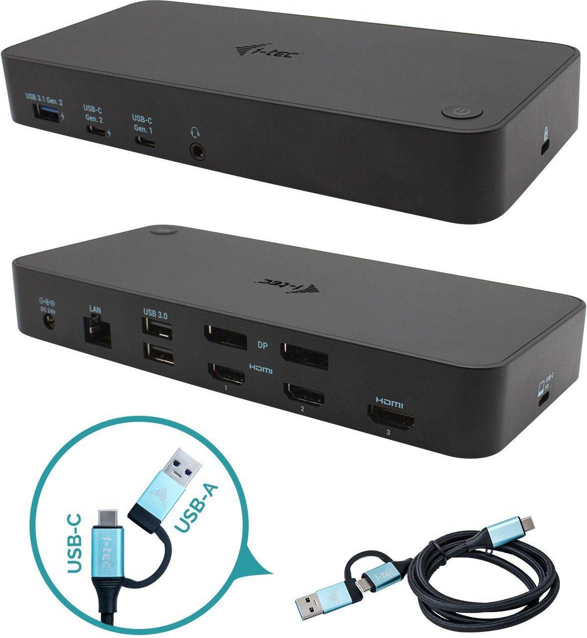 CATRIPLEDOCKPDPRO USB 3.0 USB-C Docking Station