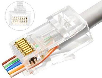 Lanview RJ45 UTP plug Cat6