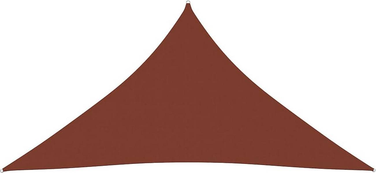 Be Basic Triangular Shade Sail 5x7x7 Terracotta