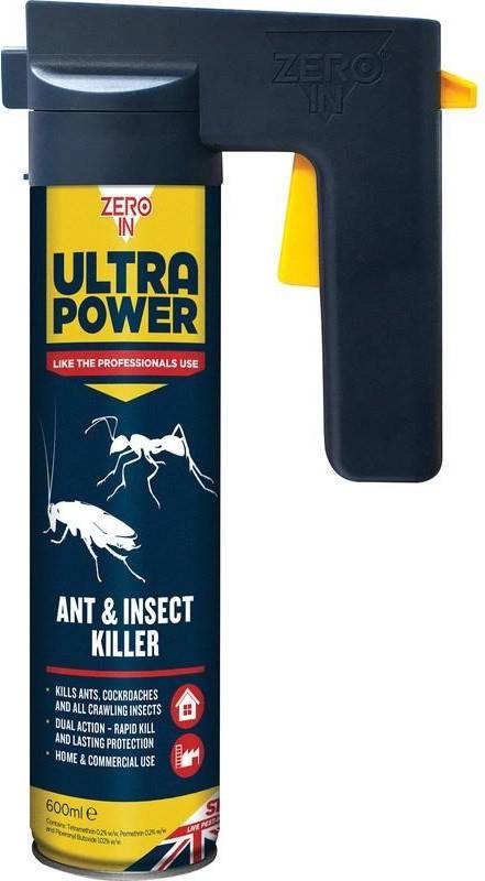 Zero In Ultra Power Ant & Crawling Insect Killer 600ml