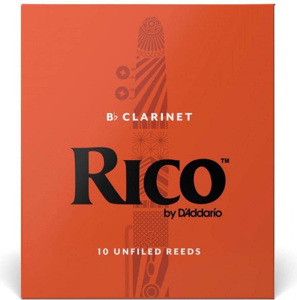 Rico Rico by Bb Clarinet Reeds 2.5 (10 Pack)