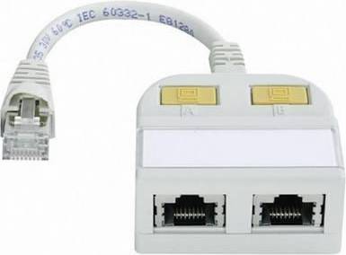 Telegärtner RJ45 2x10/100 cm