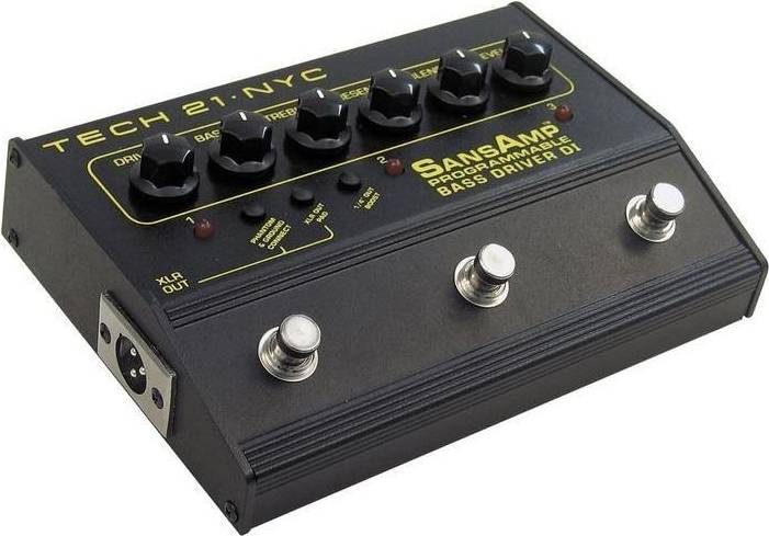 Tech21 SansAmp Programmable Bass Driver Direct Box