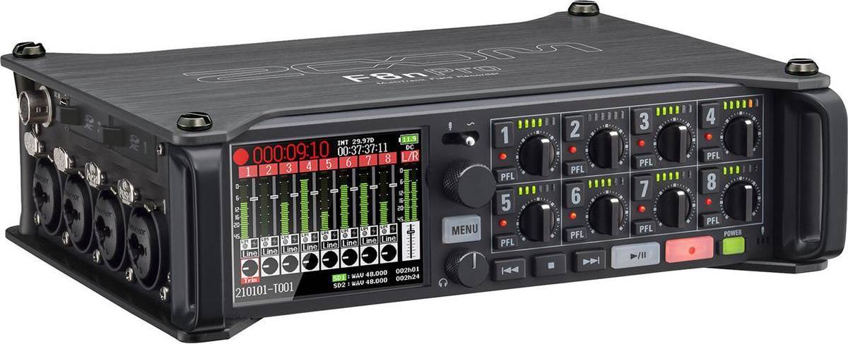 Zoom F8n Pro Multitrack Field
