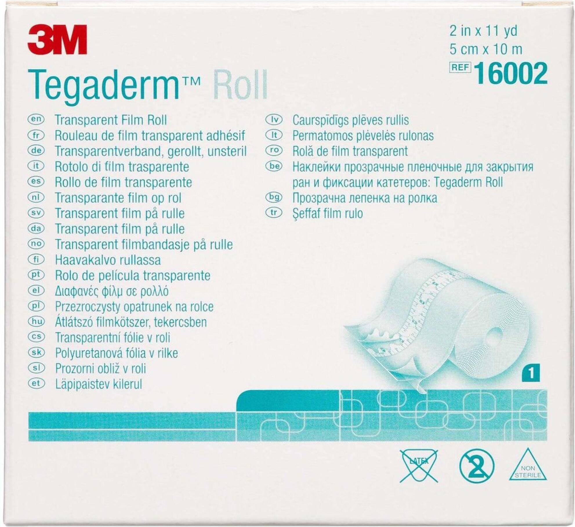 3M Tegaderm Filmforbinding Rulle