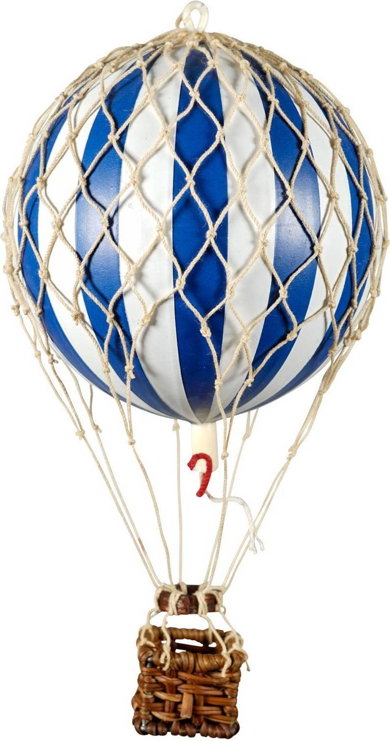 Authentic Models Floating In Skies Balloon Blue/White