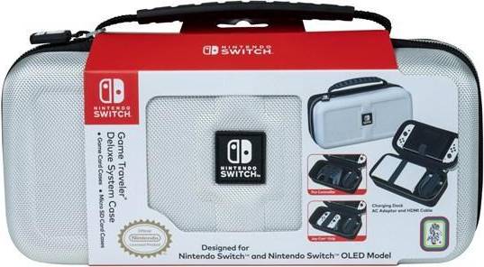 Nintendo oled case Nacon Nintendo Switch OLED Model System Case White