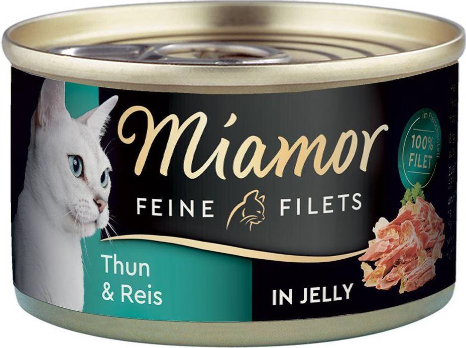 Feine Filets Thon Et Riz Gelée 100 G