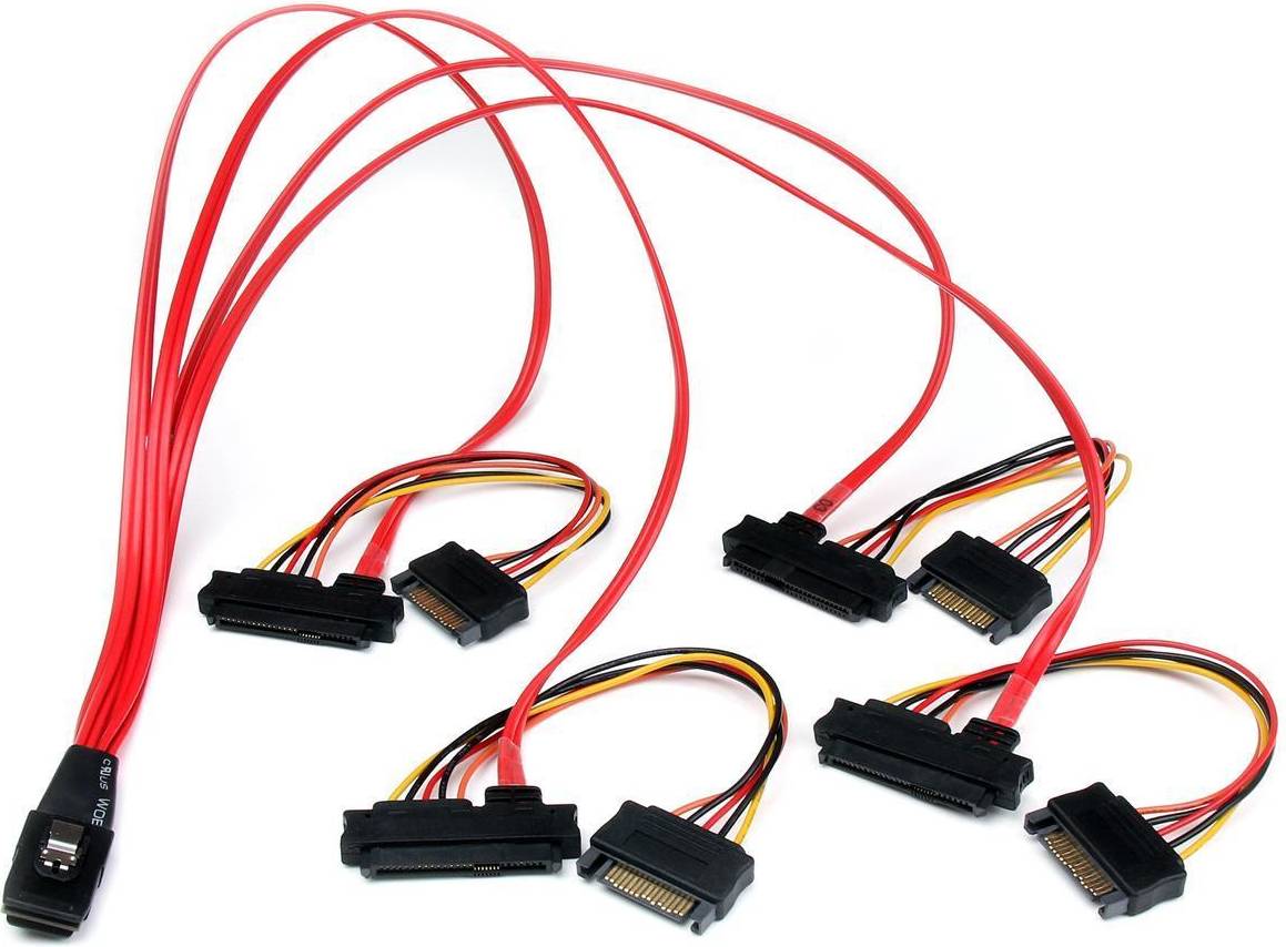 StarTech 50cm Internal Serial Attached SCSI Mini SAS Cable SFF8087