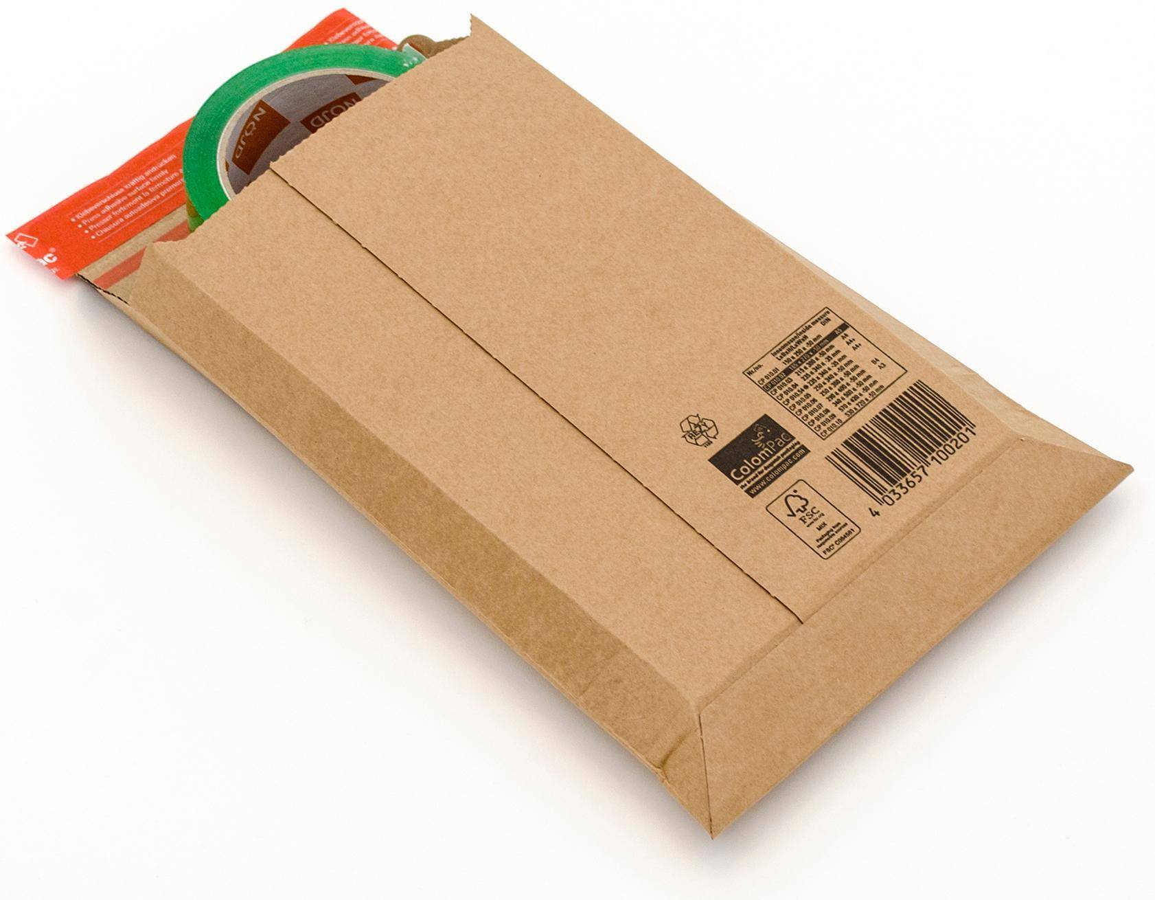 Colompac Cardboard Envelope A5 100-pack