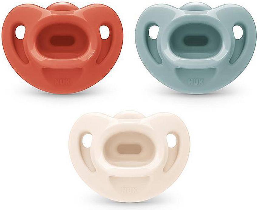 Comfy Orthodontic Pacifiers 3 Pack Neutral