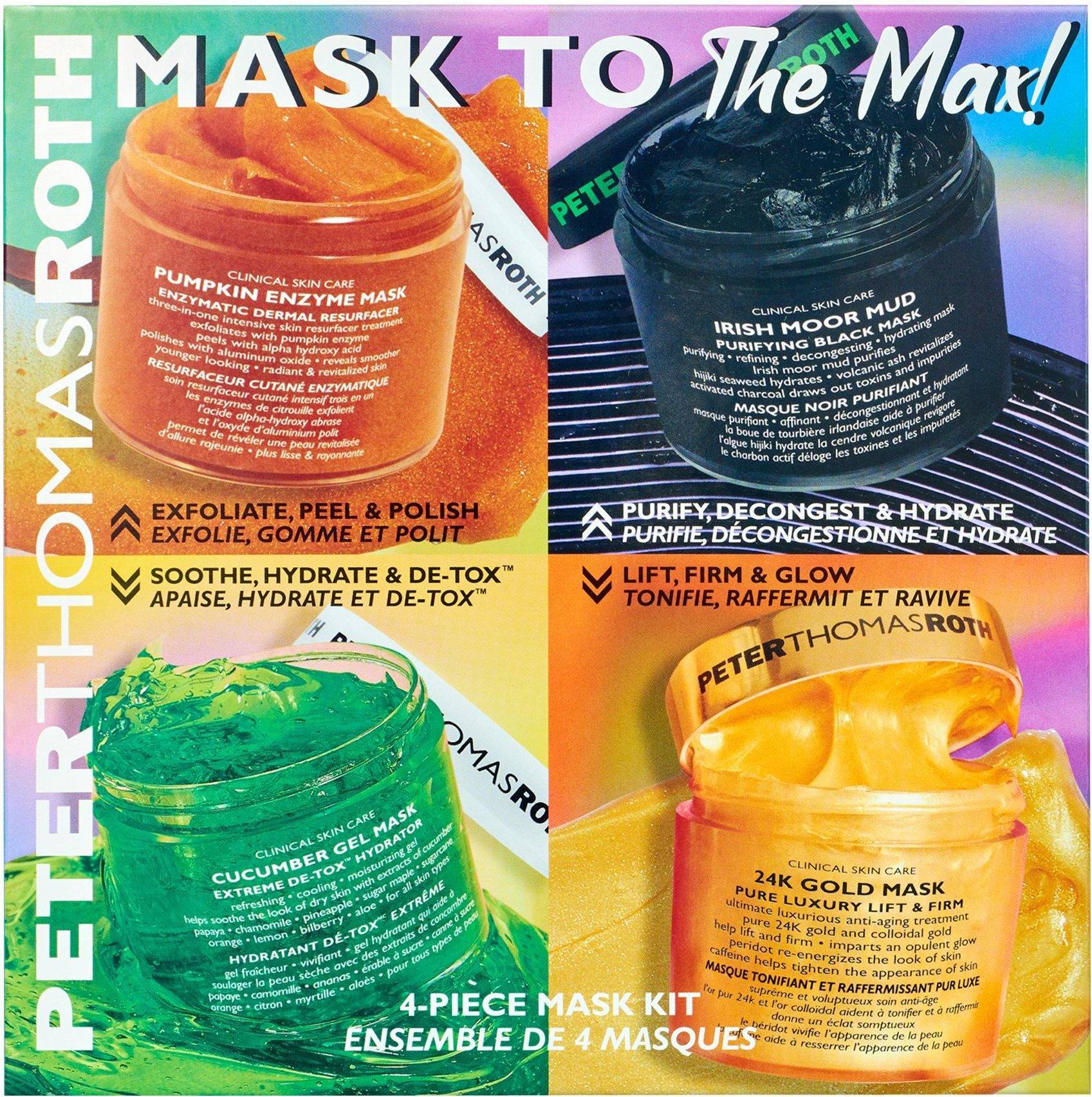 Thomas peter roth Peter Thomas Roth Mask Collection 4-Piece Kit 50ml