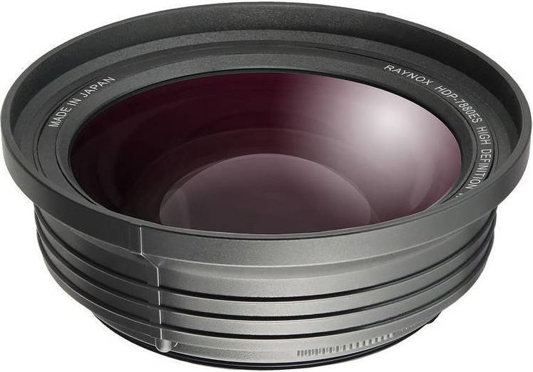 HDP-7880ES 4K Compatible Wide-angle Conversion Lens 0.79x With 3 Adapter Rings