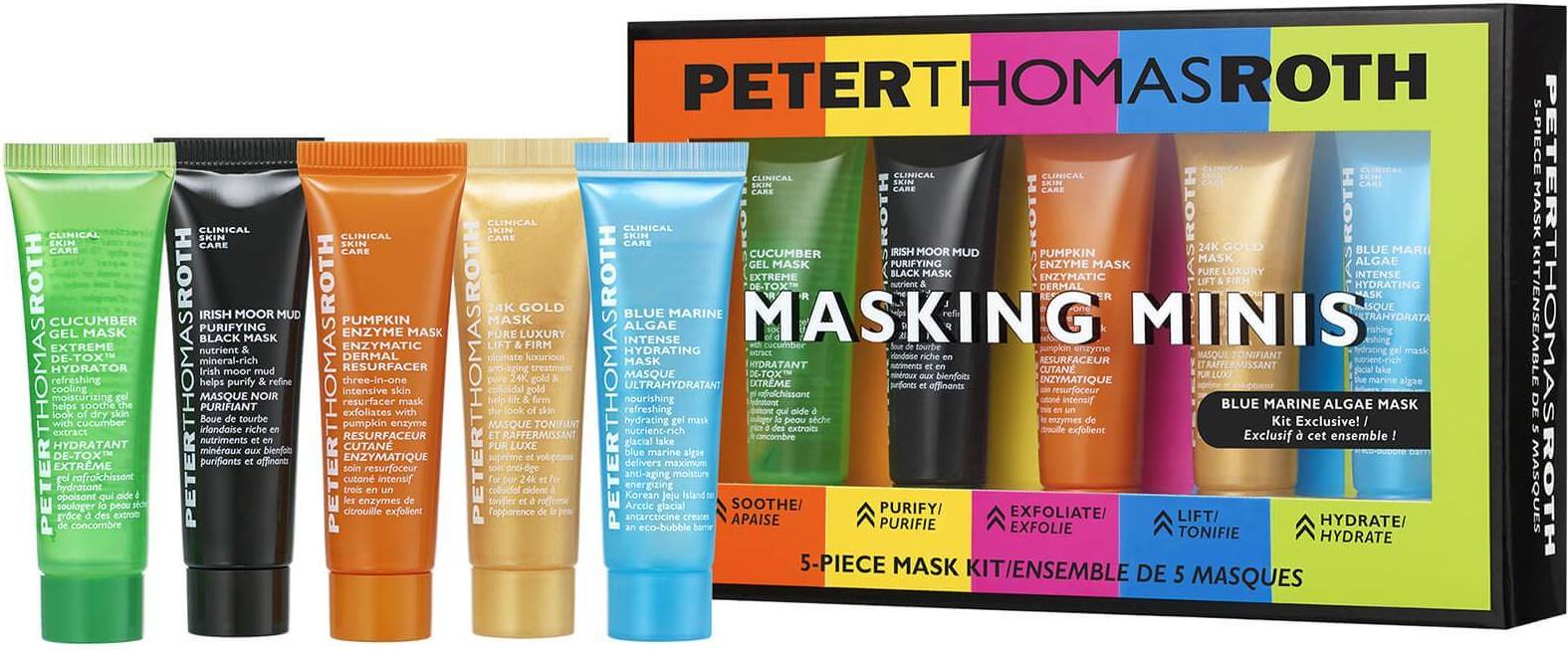 Peter Thomas Roth Masking Minis 5-Piece Mask Kit