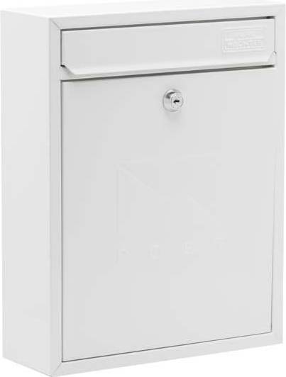 Padlocks Compact Postbox White