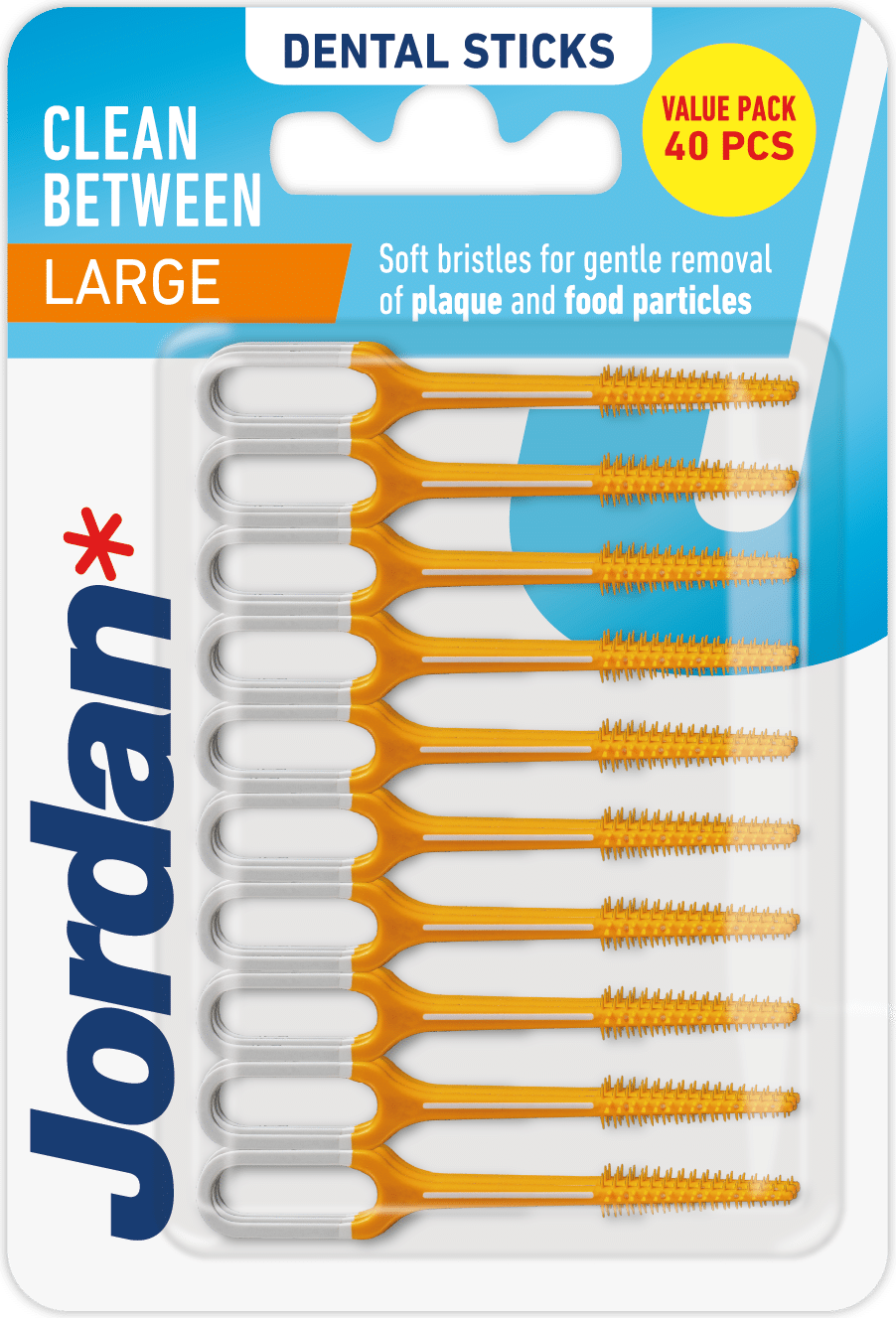 Jordan Clean Between Sticks Large 40-pack