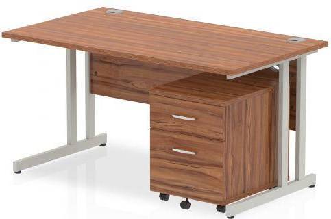 Impulse Dynamic Rectangular Straight Desk Writing Desk
