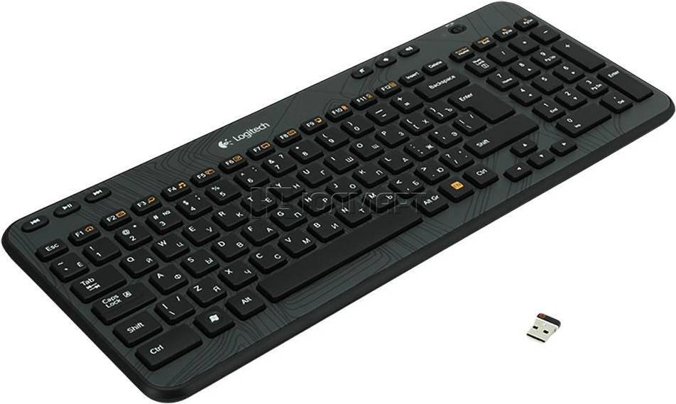 Logitech K360 Keyboard Wireless Connectivity 2.0