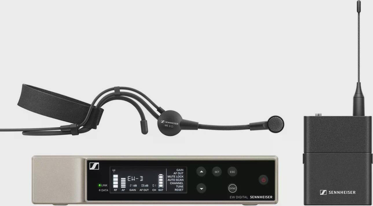Sennheiser EW-D ME3 Headset Set R4-9