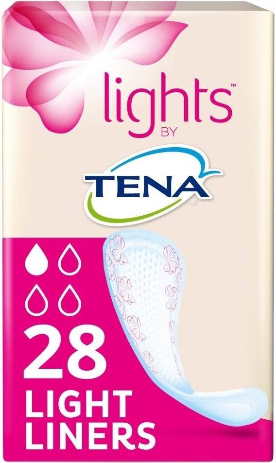 TENA lights Light Incontinence Liners 10-pack