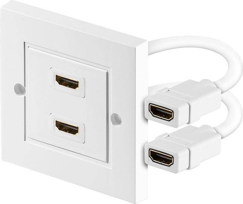 Goobay Pro HDMI wall socket 2