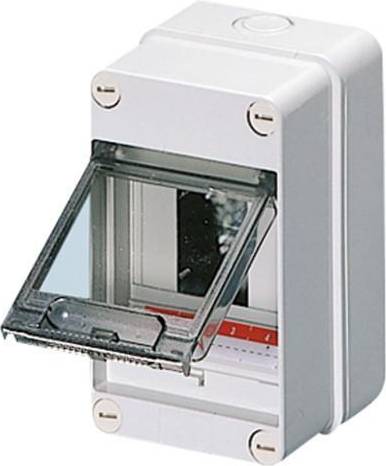 Waterproof Electrical Box 4 Module Zilver