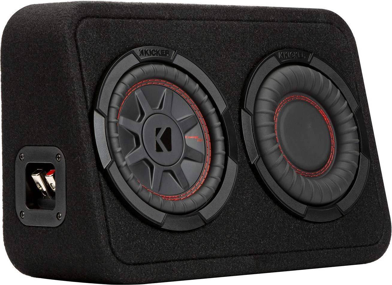 Subwoofer box Kicker 6.75' 2-Ohm CompRT Loaded Subwoofer Box