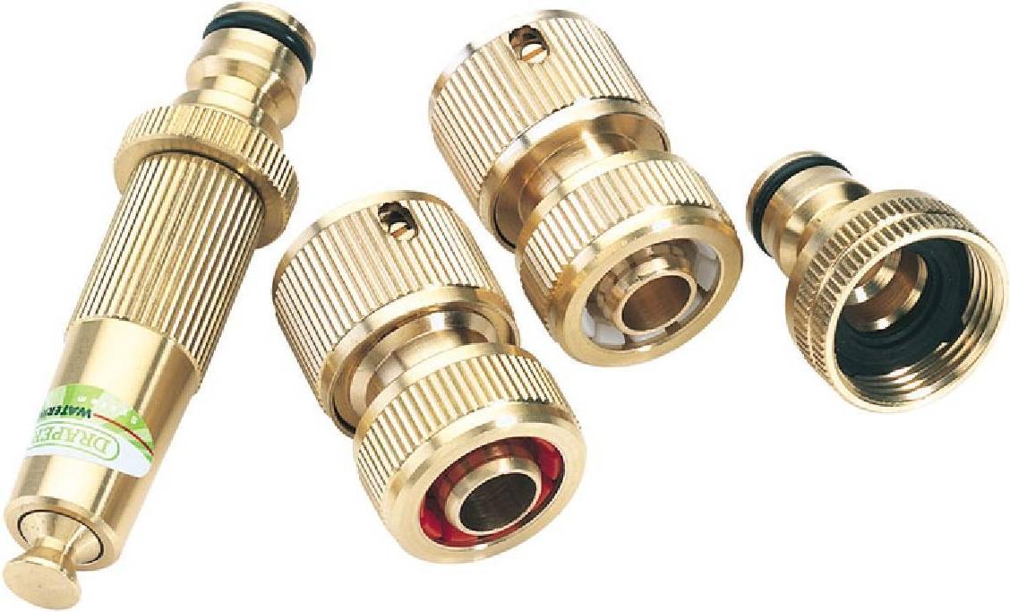 Draper Brass Watering Accessory Set