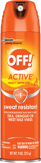 Off OFF! Active Insect Repellent